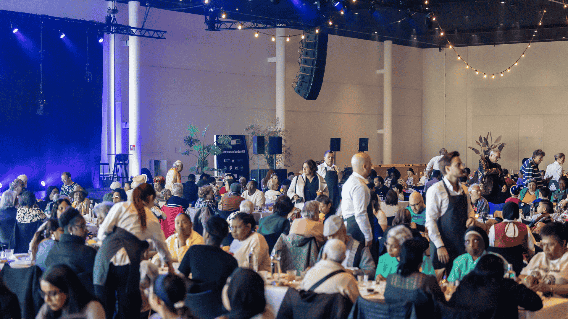 Heartwarming dinner at Rotterdam Ahoy